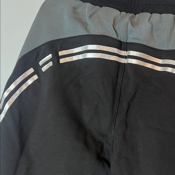 NWT Offside Kid's Black Grey Outdoor Jogger Pants with Silver‎ Reflectors Boys 8 - Picture 4 of 5